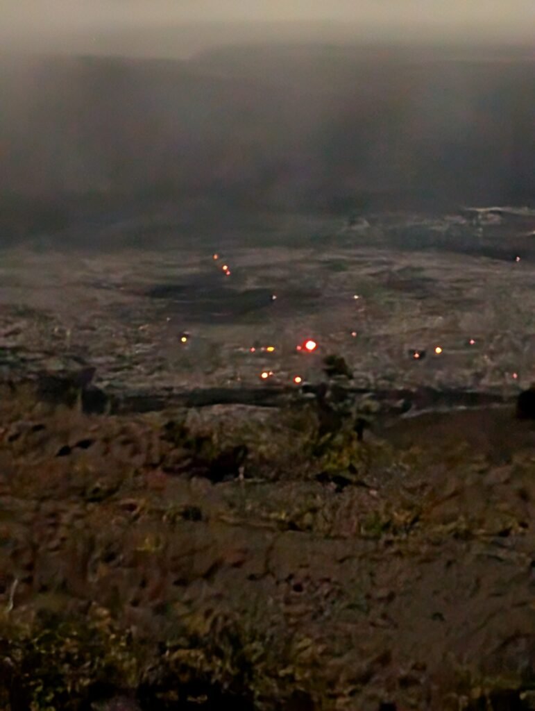 Nuit sur Big Island, Hawaï