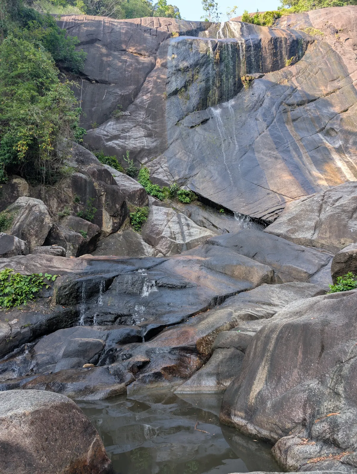 La cascade des Seven Wells (Telaga Tujuh) &agrave; Langkawi